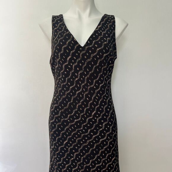 Y2K 90s A Wild Thyme Midi Dress black practical Magic - Picture 2 of 11